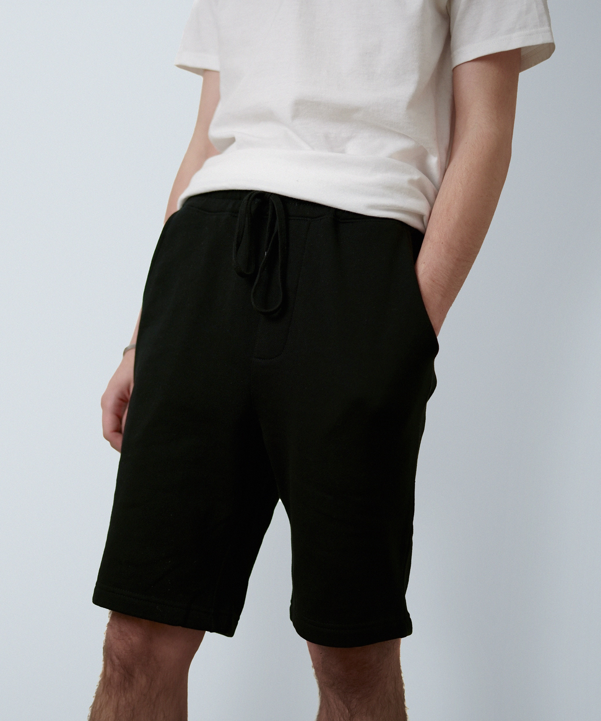 Fleece Essential Shorts (Black)