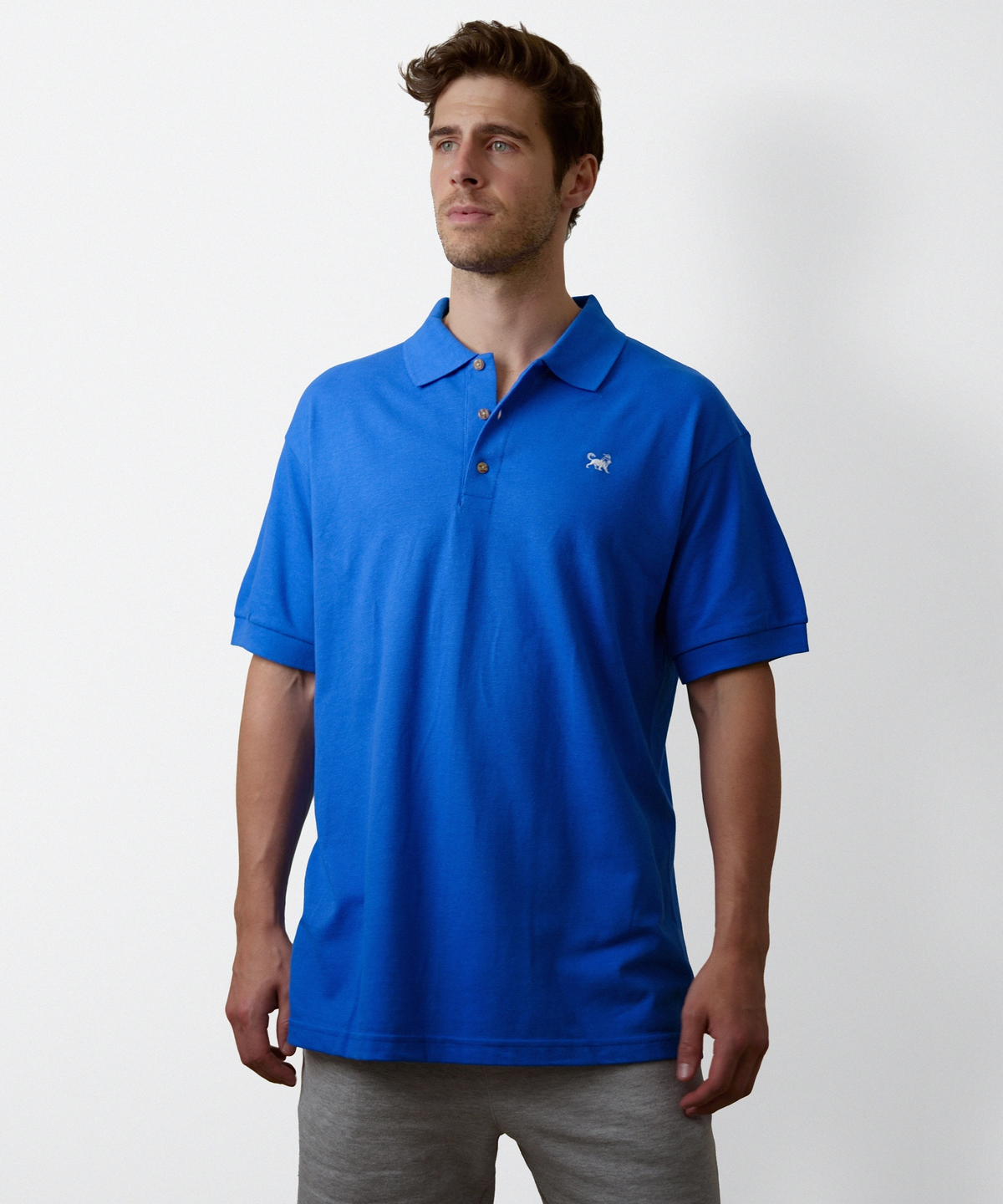 Signature Polo Shirt for Men (Royal Blue)