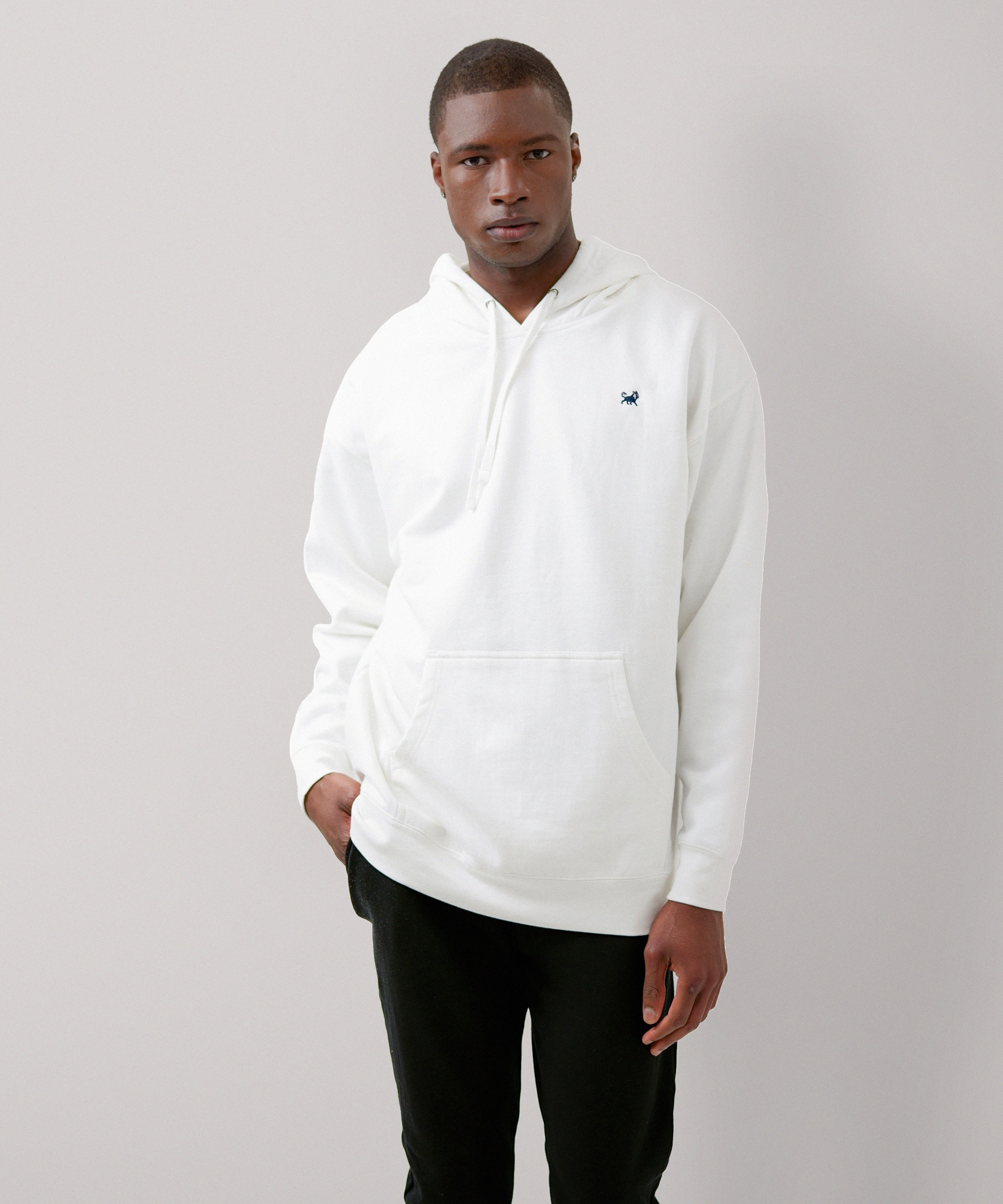 Signature Pullover Hoodie for Men (White)