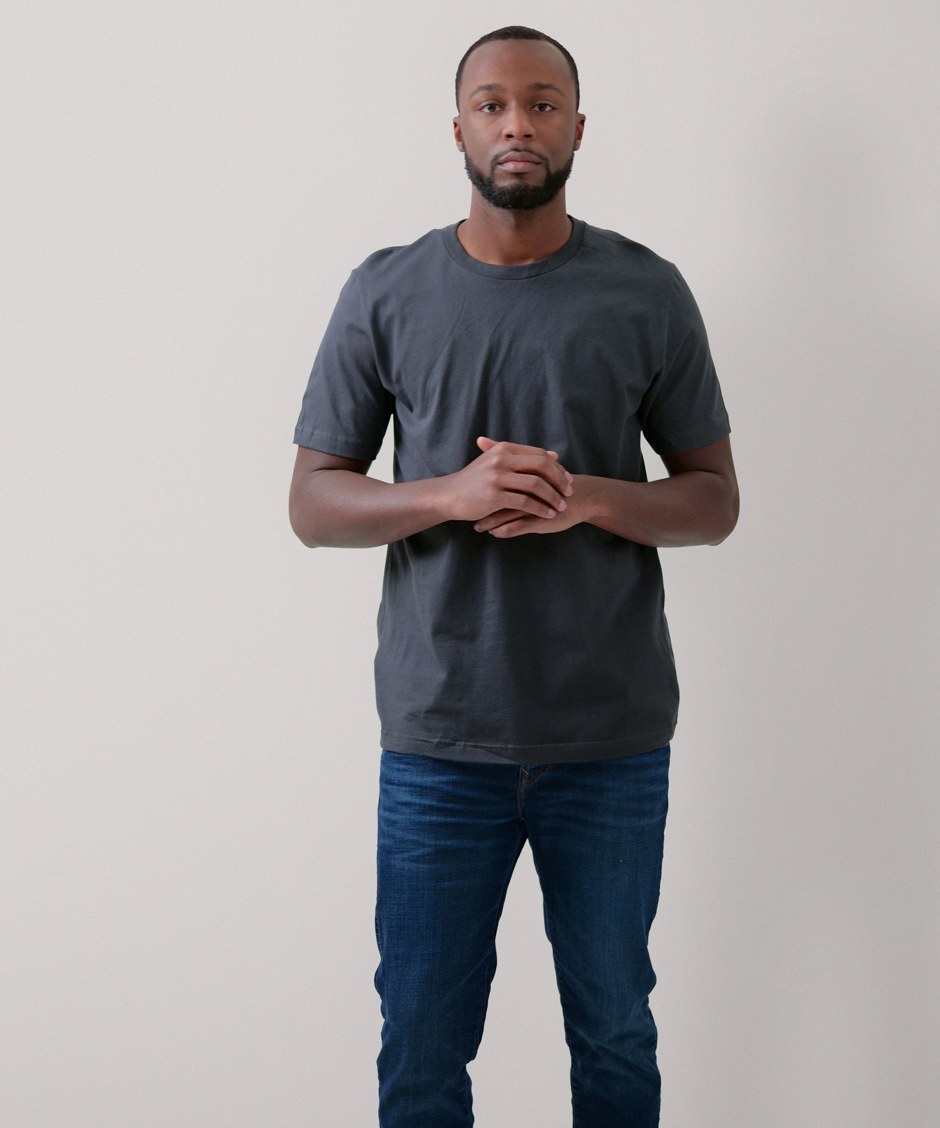 Essential Short Sleeve T-Shirt (Dark Grey)