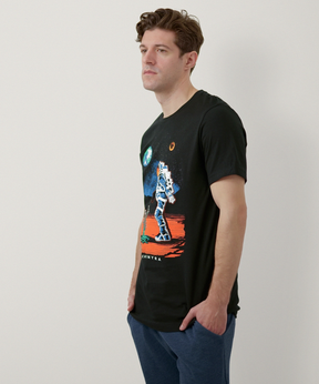 Life on Mars (Black) - Graphic Tee for Men