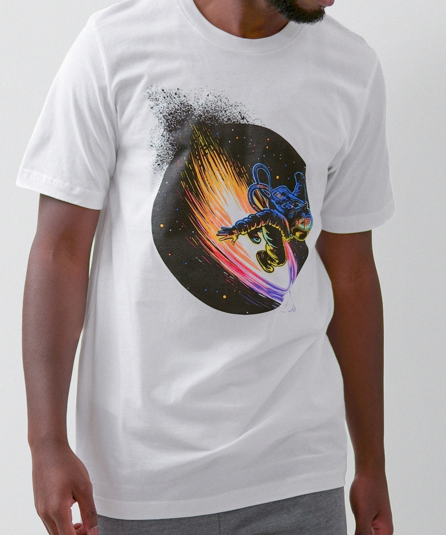 Galaxy Surf - Graphic Tee for Men