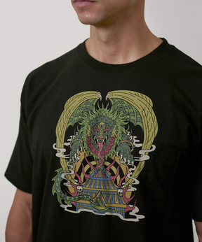 Lion Temple - Graphic Tee for Men